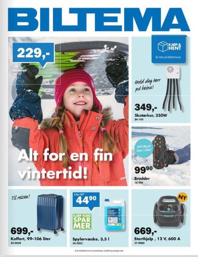 Tilbud fra Bygg og hage | Alt For En Fin Vinterid! de Biltema | 8.2.2024 - 29.2.2024