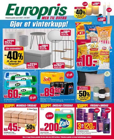 Europris-katalog i Ålesund | Gjør et vinterkupp! | 26.2.2024 - 2.3.2024