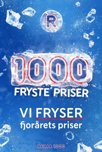 Tilbud fra Supermarkeder i Sandvika | Fryste Priser de Rema 1000 | 26.2.2024 - 3.3.2024