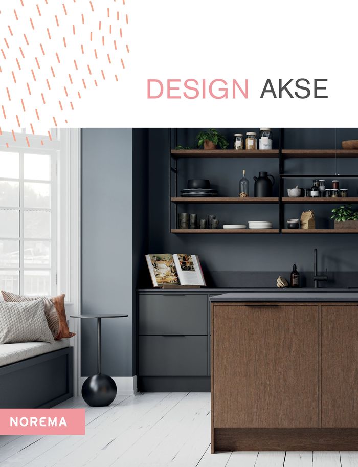 Norema-katalog i Ålesund | Design Akse | 28.2.2024 - 30.6.2024