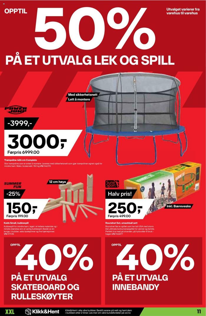 XXL Sport-katalog i Sandvika | XXL Sport Kundeavis | 11.3.2024 - 1.4.2024
