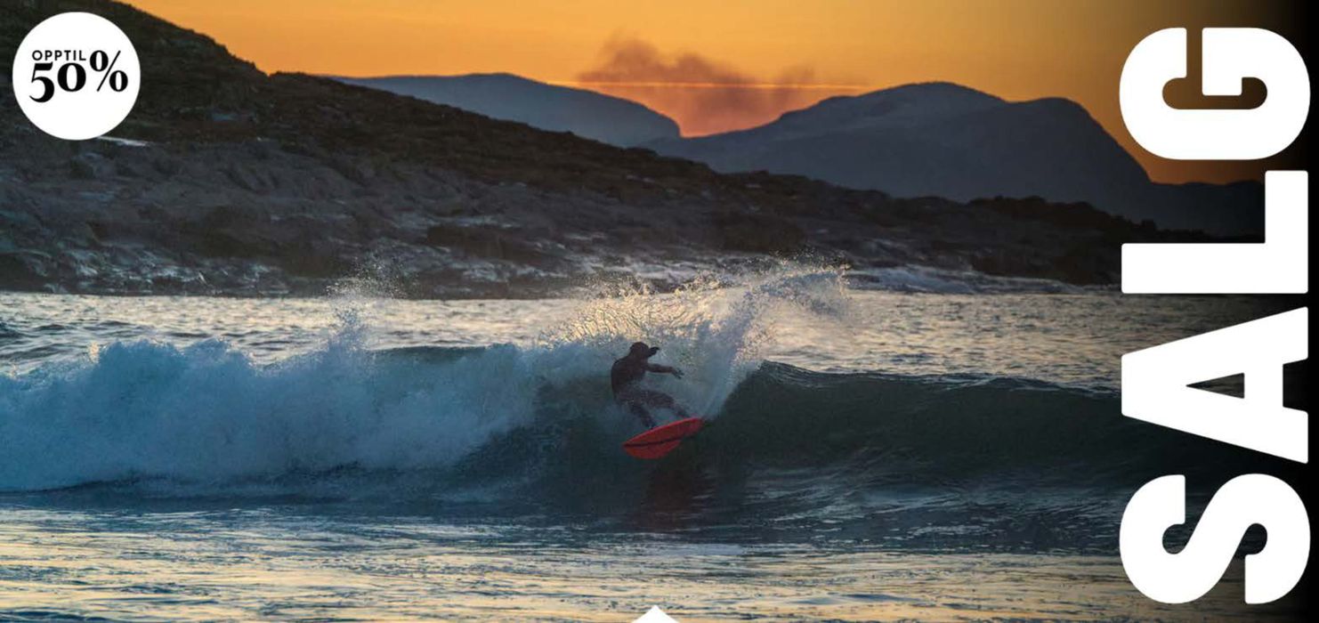 Surfshop-katalog | Opptil 50% Salg | 18.3.2024 - 6.4.2024
