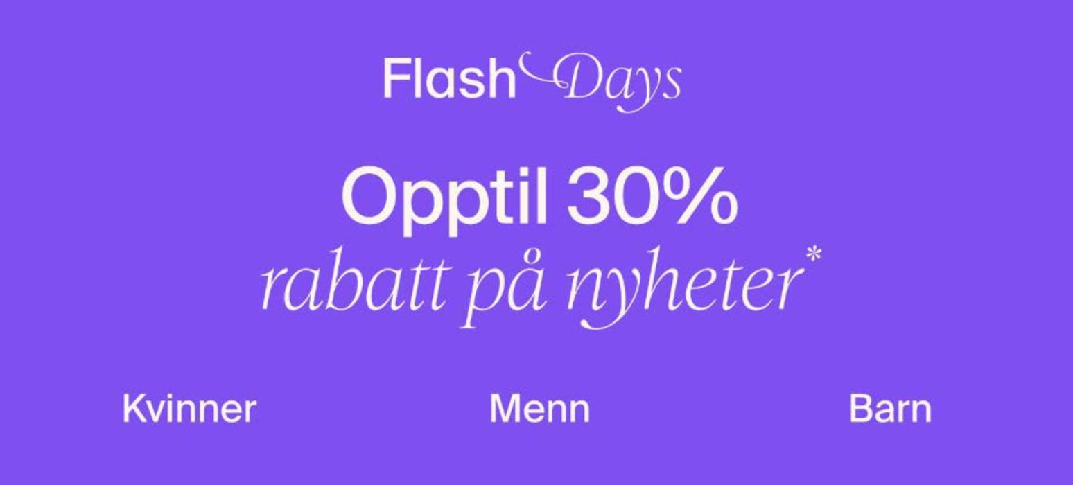 Boozt-katalog | FlashDays Opptil 30% rabatt på nyheter | 21.3.2024 - 31.3.2024