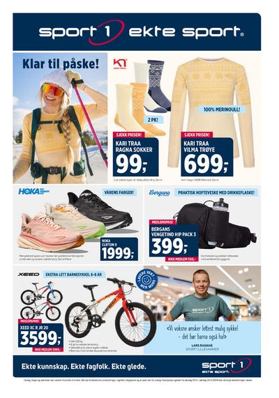 Sport 1-katalog i Sandvika | Klar til påske! | 25.3.2024 - 31.3.2024