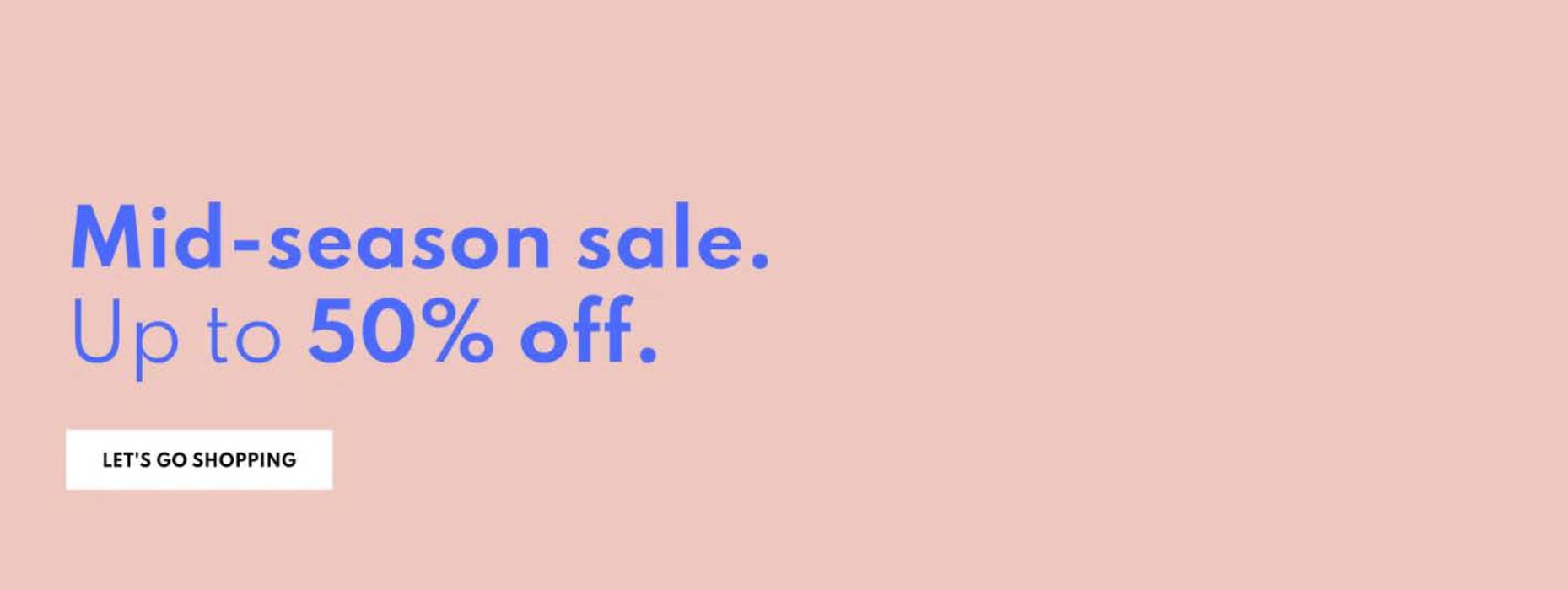 The Hut-katalog | Mid-season sale. Up to 50% off. | 26.3.2024 - 3.4.2024