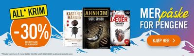 Tilbud fra Bøker og kontor i Skedsmo | Sale de Ark Bokhandel | 26.3.2024 - 31.3.2024