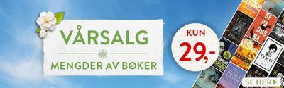 Tilbud fra Bøker og kontor i Molde | Vårsalg de Akademika | 28.3.2024 - 14.4.2024