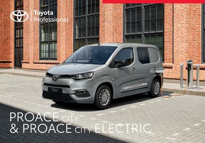 Toyota-katalog i Oslo | Proace City/Proace City EV Kundeavis | 8.4.2024 - 8.4.2025