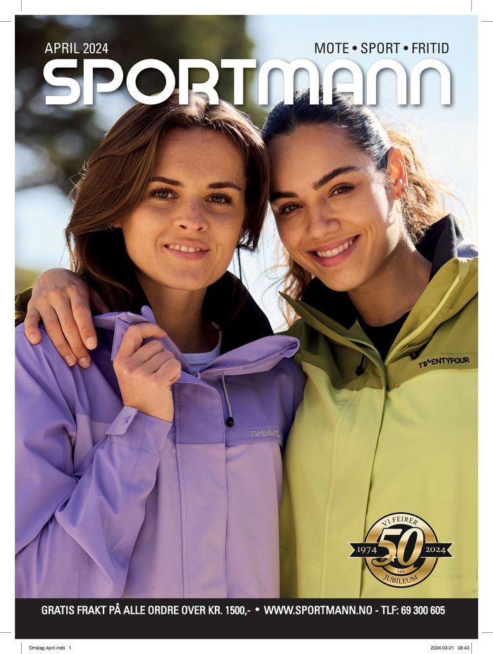 Sportmann-katalog i Fredrikstad | Sportmann April 2024 | 8.4.2024 - 30.4.2024