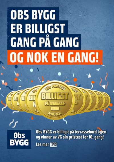Obs Bygg-katalog i Oslo | Obs Bygg Kundeavis | 10.4.2024 - 24.4.2024
