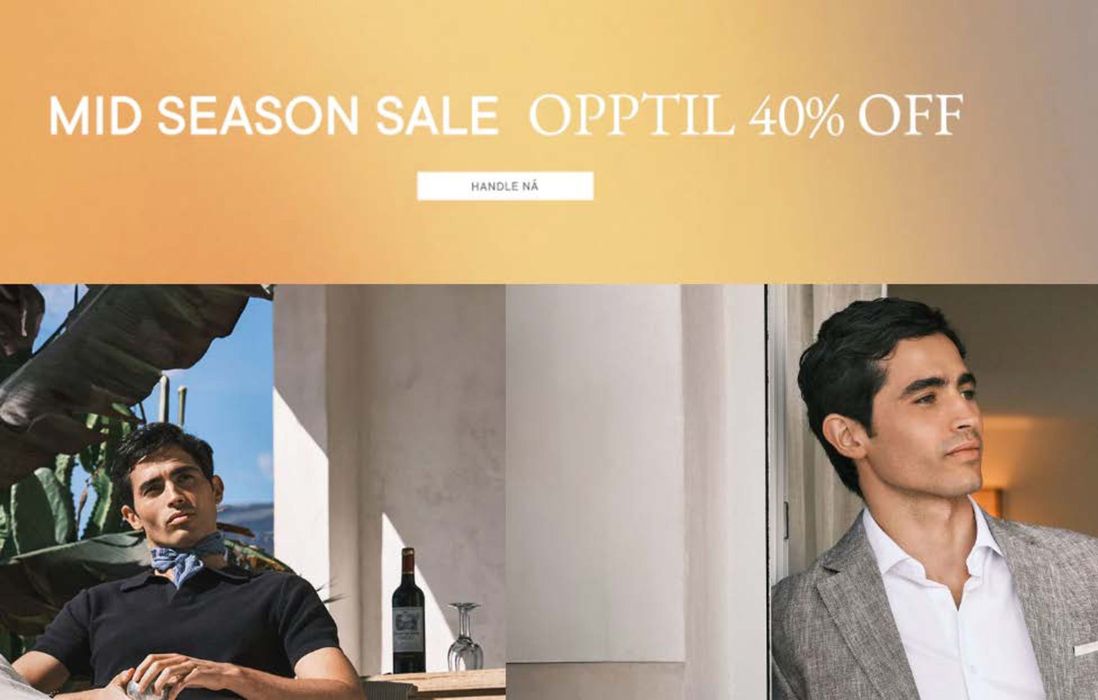 John Henric-katalog | Mid Season Sale Opptill 40% Off | 11.4.2024 - 26.4.2024