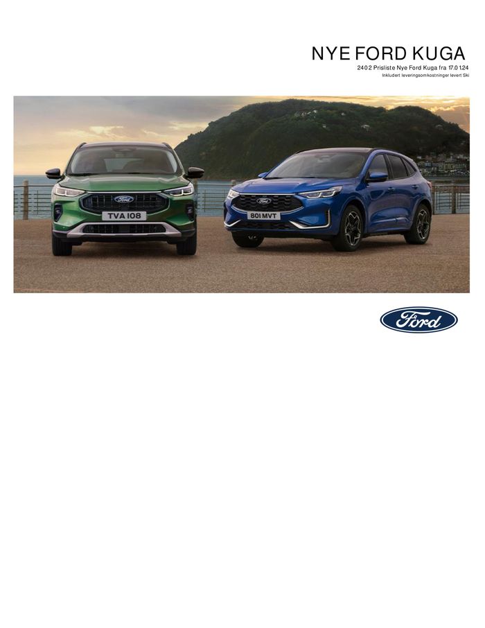 Ford-katalog i Halden | NYE FORD KUGA | 12.4.2024 - 12.4.2025