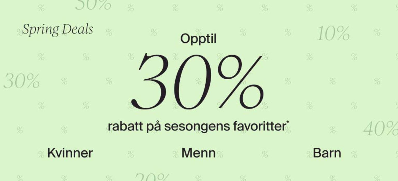 Boozt-katalog | Opptil 30% rabatt på sesongens favoritter | 17.4.2024 - 30.4.2024
