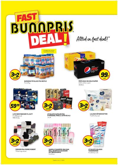 Bunnpris-katalog i Sortland | Fast Bunnpris Deal! | 18.4.2024 - 2.5.2024