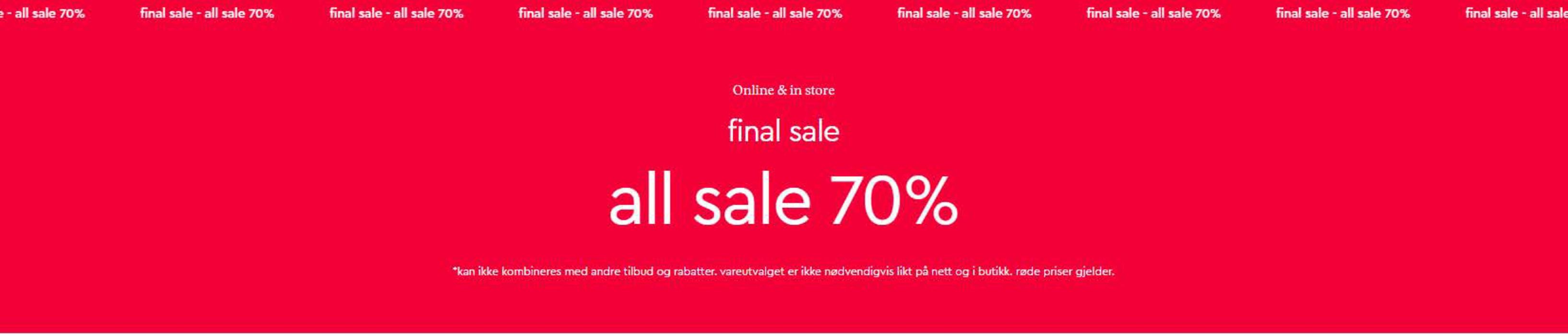 Gina Tricot-katalog i Fredrikstad | Final Sale | 18.4.2024 - 28.4.2024