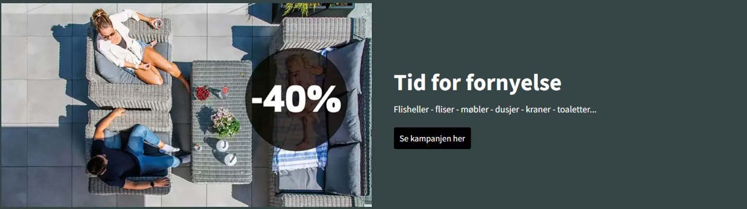 Flisekompaniet-katalog i Trondheim | -40% | 22.4.2024 - 30.4.2024