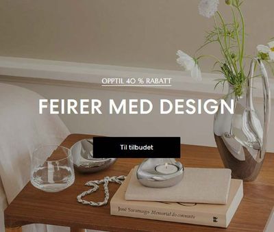 Tilbud fra Hjem og møbler i Bergen | Opptil 40% Rabatt de RoyalDesign | 26.4.2024 - 2.5.2024