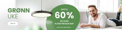 Tilbud fra Hjem og møbler i Gaupne | Opptil 60% de lampegiganten | 26.4.2024 - 3.5.2024