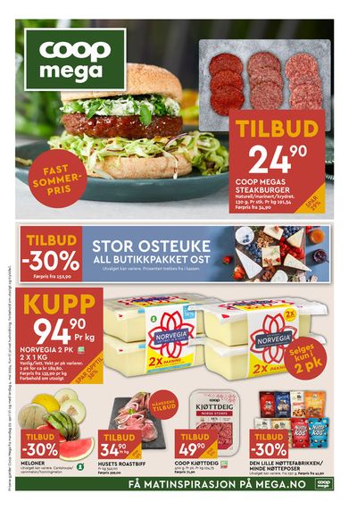 Tilbud fra Supermarkeder i Egersund | Coop Mega Kundeavis de Coop Mega | 29.4.2024 - 5.5.2024
