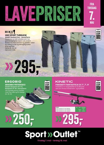 Sport Outlet-katalog i Horten | Lave priser ! | 7.5.2024 - 21.5.2024