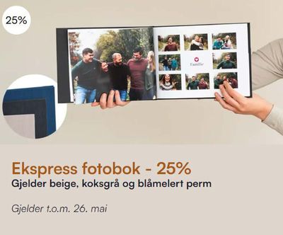Tilbud fra Elektronikk og hvitevarer i Drøbak | Ekspress fotobok - 25% de Elite Foto | 9.5.2024 - 26.5.2024