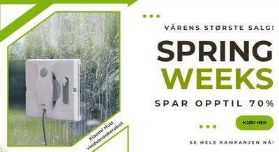 Tilbud fra Elektronikk og hvitevarer i Kristiansand | Spring Weeks Spar Opptil 70% de Multicom | 10.5.2024 - 19.5.2024