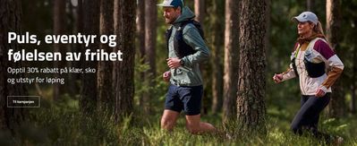 Tilbud fra Sport og Fritid i Bjugn | Opptil 30% rabatt på klær, sko og utstyr for løping de Outnorth | 10.5.2024 - 22.5.2024