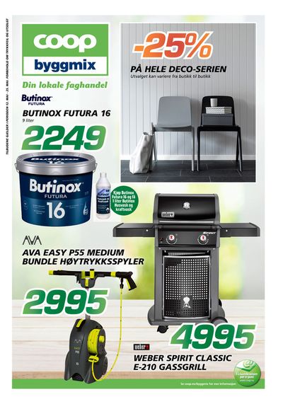 Coop Byggmix-katalog i Ålen | Coop Byggmix Kundeavis! | 13.5.2024 - 26.5.2024