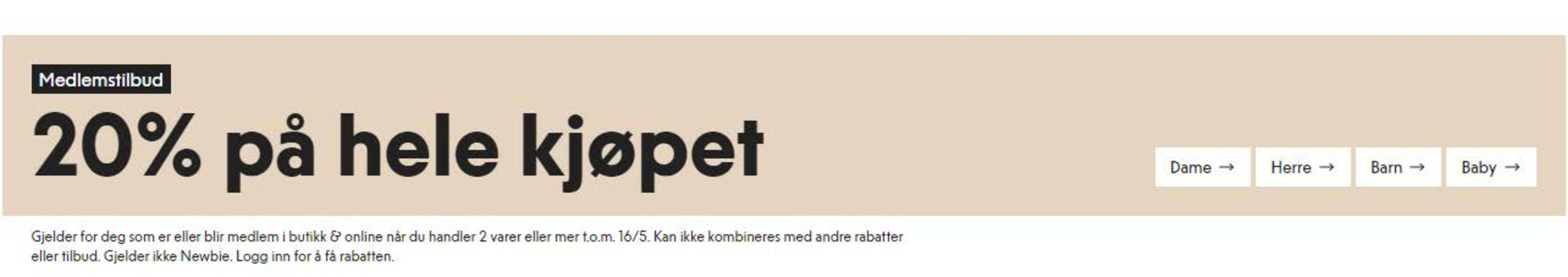 KappAhl-katalog i Egersund | 20% på hele kjøpet | 13.5.2024 - 16.5.2024