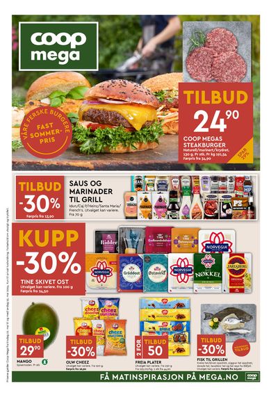 Tilbud fra Supermarkeder i Varhaug | Coop Mega Kundeavis de Coop Mega | 20.5.2024 - 26.5.2024