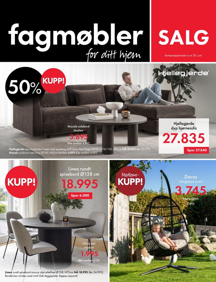 Fagmøbler-katalog i Lyngdal | Fagmøbler Kundeavis | 1.6.2024 - 15.6.2024