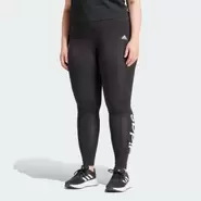 Tilbud: Essentials High-Waisted Logo Leggings (store størrelser) kr 219,87 på Adidas