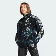 Tilbud: Allover Print Flower Fleece Jakke kr 804,3 på Adidas