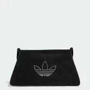 Tilbud: Rhinestones Fake Suede Shoulder Bag kr 369,85 på Adidas