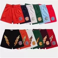 Tilbud: EE Basic Short brand men's casual shorts fitness sweatpants 2024 summer men shorts Sport mesh shorts Workout Shorts kr 71,29 på AliExpress