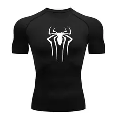 Tilbud: New Compression Shirt Men Fitness Gym Super Hero Sport Running T-Shirt Rashgard Tops Tee Quick Dry Short Sleeve T-Shirt For Men kr 55,75 på AliExpress