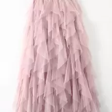 Tilbud: TIGENA Tutu Tulle Long Maxi Skirt Women Fashion 2023 Korean Cute Pink High Waist Pleated Skirt Mesh Female Lady Aesthetic Faldas kr 80,08 på AliExpress