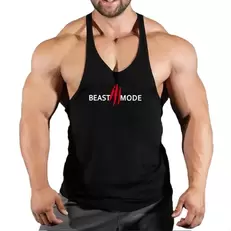 Tilbud: Brand Gym Clothing Mens Bodybuilding Hooded Tank Top Cotton Sleeveless Vest Sweatshirt Fitness Workout Sportswear Tops Male New kr 72,17 på AliExpress