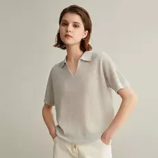Tilbud: BC657 Luxury Brand Women's Clothing Fashion Ladies Knitted Pullover Linen Silk Polo Shirts Sweaters For Woman kr 502,66 på AliExpress
