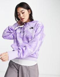 Tilbud: The North Face Essential hoodie in lilac tie dye Exclusive at ASOS kr 32,5 på Asos