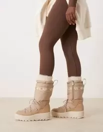 Tilbud: Pajar Galaxy High in beige kr 150 på Asos