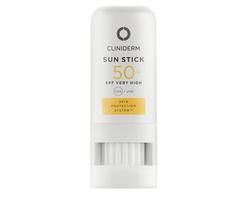 Tilbud: Cliniderm Sun Stick SPF50+ solbeskyttelse 8 g kr 153,9 på Vitusapotek