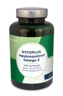 Tilbud: Nycoplus Høykonsentrert Omega-3 1000 mg 120 kapsler kr 195 på Vitusapotek