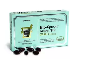 Tilbud: Bio-Qinon Q10 Gold 100 mg 60 kapsler kr 250 på Vitusapotek