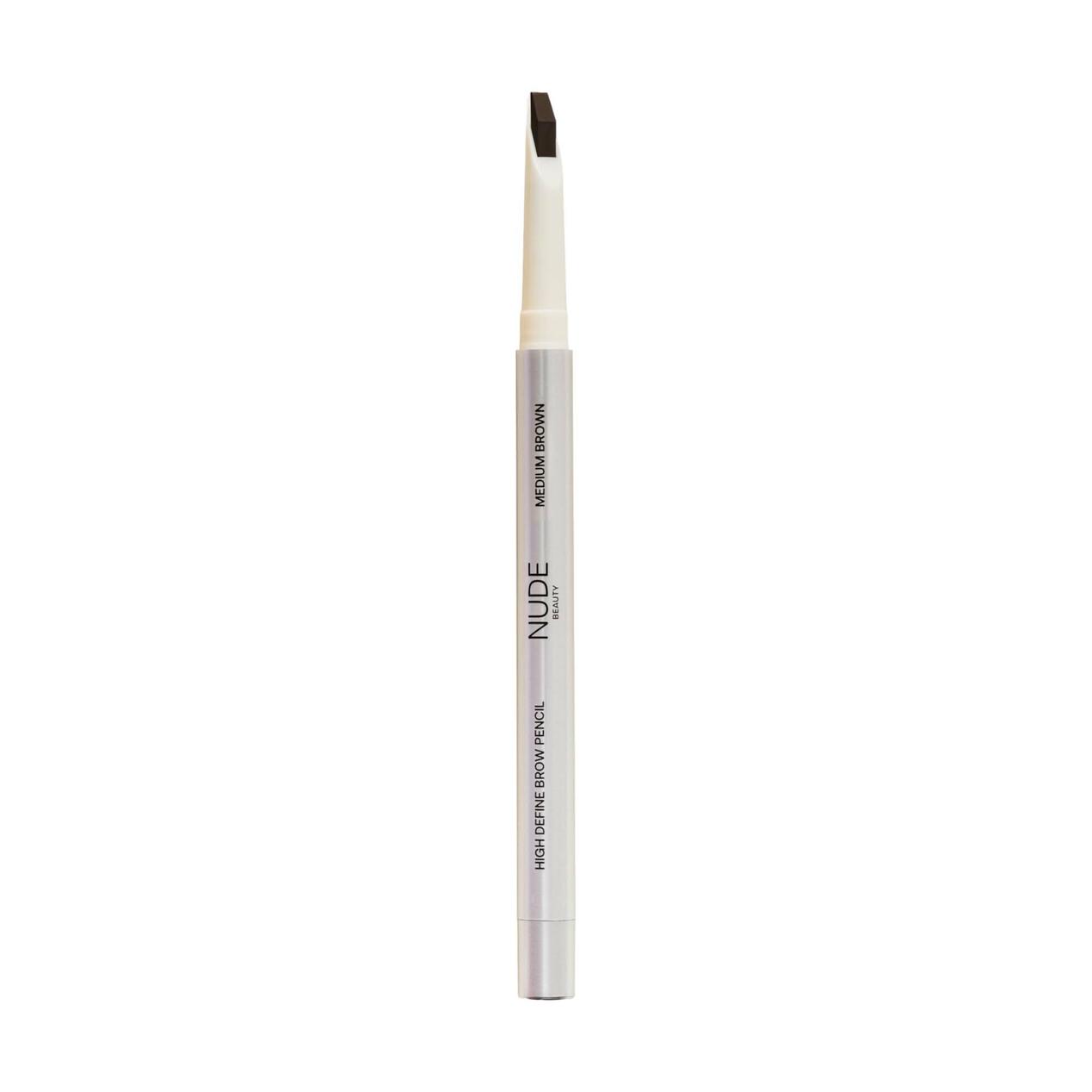 Tilbud: Nude Beauty High Define Brow Pencil Medium Brown kr 199,2 på VITA