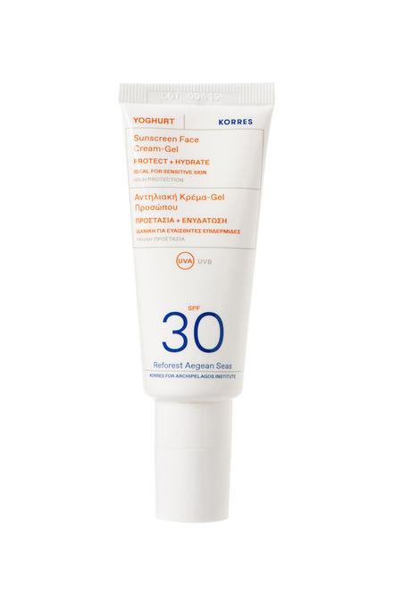Tilbud: Korres Yoghurt Sensitive Face Cream SPF30 40ml kr 299 på VITA