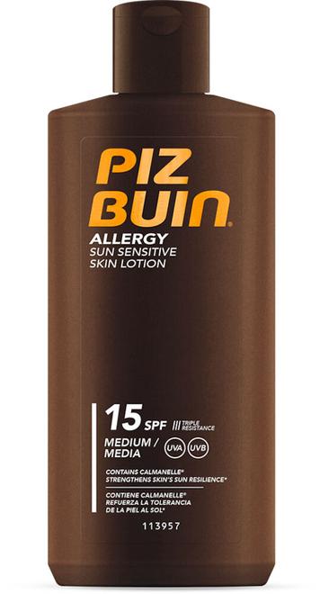 Tilbud: Piz Buin Allergy Sensitive Lotion SPF15 200ml kr 255 på VITA