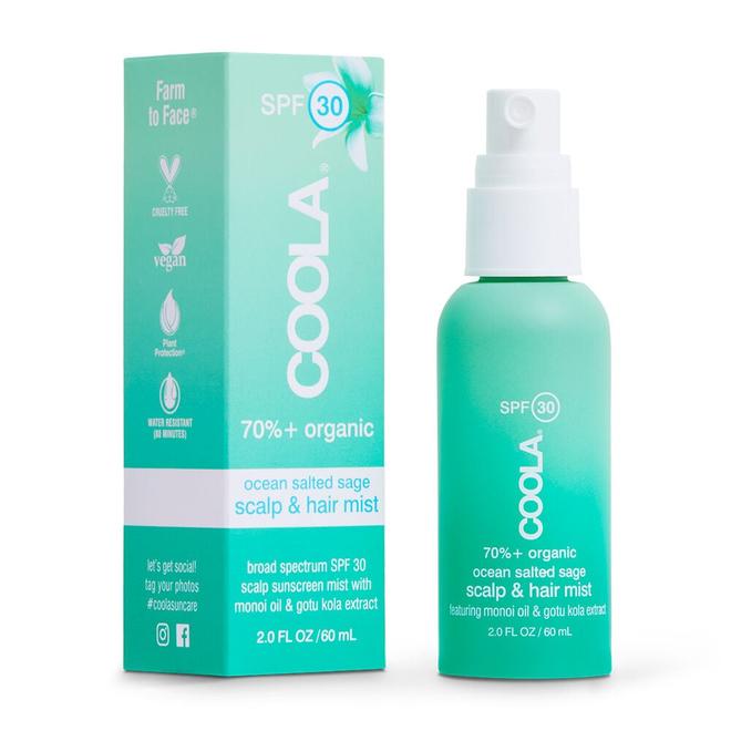Tilbud: COOLA Daily Protection SPF30 Organic Scalp & Hair Mist 60ml kr 469 på VITA