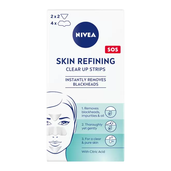 Tilbud: NIVEA Skin Refining Clear Up Strips kr 48,75 på VITA