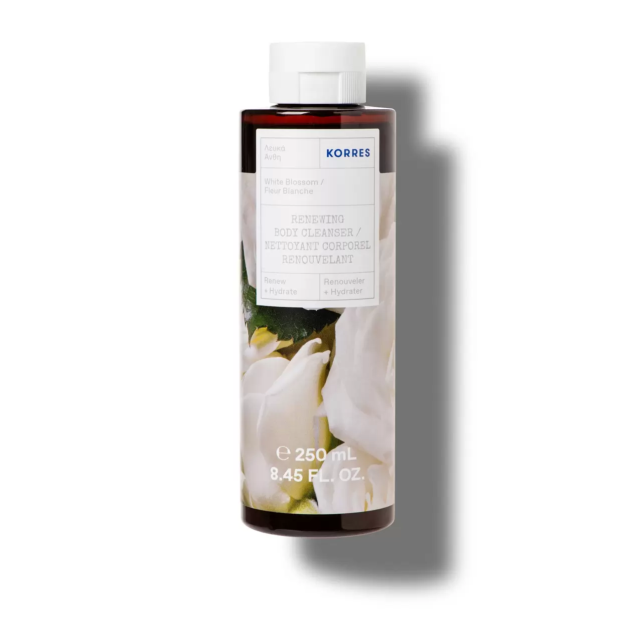 Tilbud: Korres White Blossom Showergel 250ml kr 104,3 på VITA